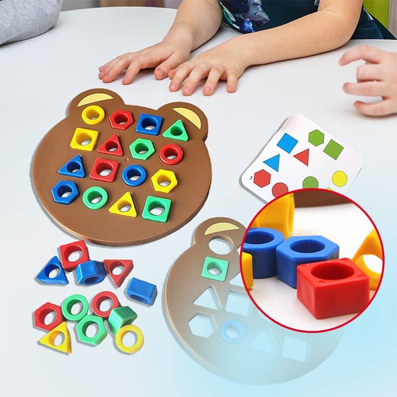 Kletshuts™ MatchingToy - Form Matchande Spel