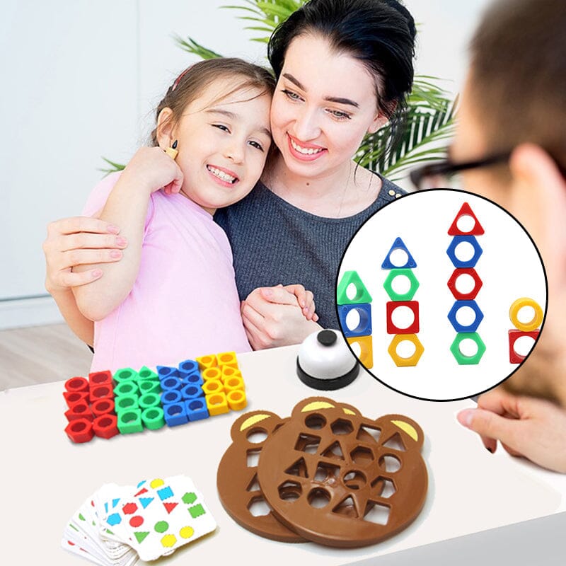 Kletshuts™ MatchingToy - Form Matchande Spel