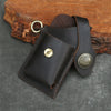 Icone™ BeltPouch: Multifunktionell Läder Vintage Stil Bälte Påse