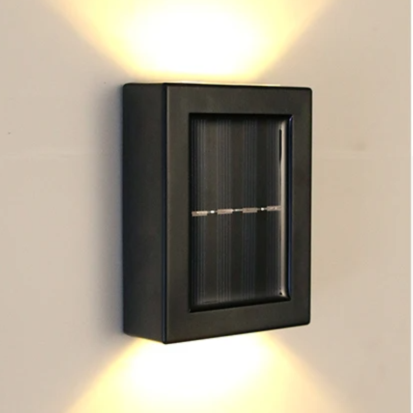 Ledsen™ WallLight: Sol Dubbel Skugga Vägg Ljus