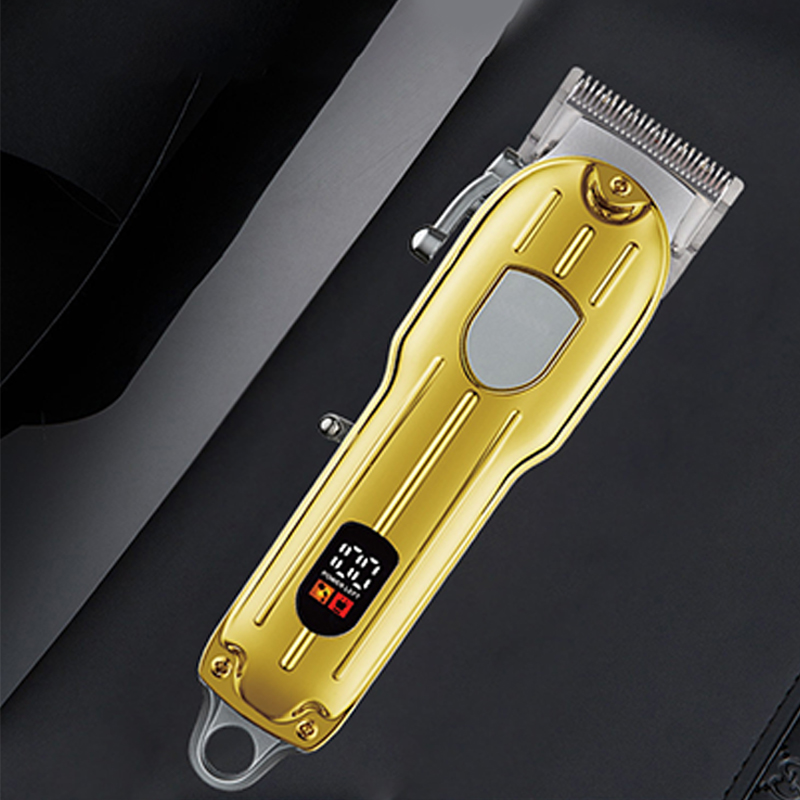 Rose® HairClipper: Digital LCD Rakapparat Professionell Hårklippare