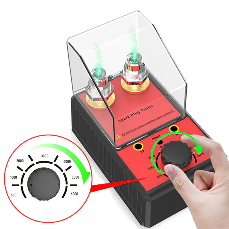 SparkPlug - DubbelPort Tändstift Tester