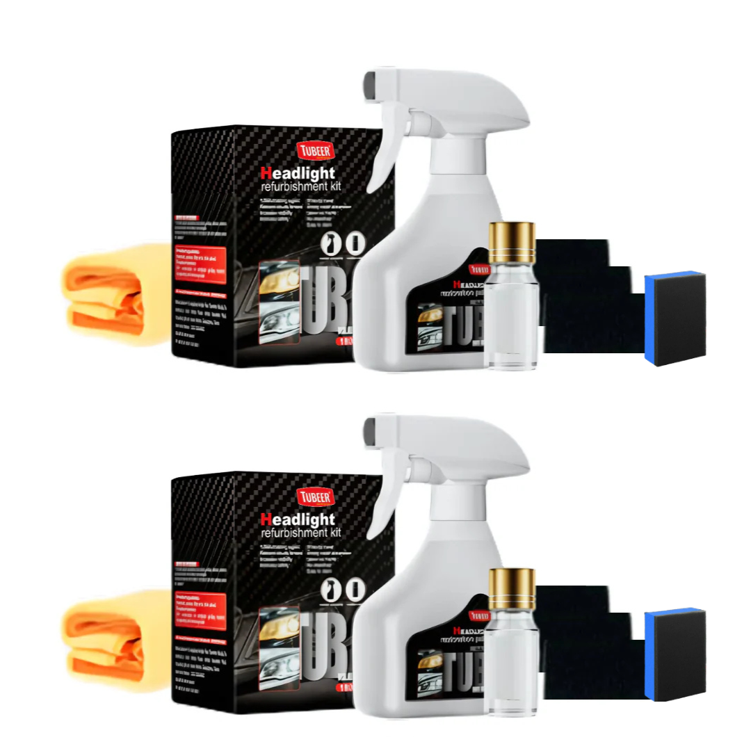 HeadlightSpray 1+1 GRATIS: Lätt Att Använda Bilstrålkastare Rengöring Spray Set