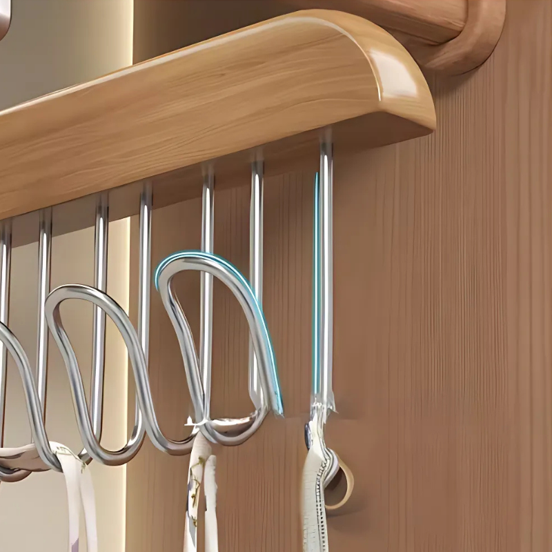 GlideHold® ClosetHanger 1+1 GRATIS: Hållbar Utrymmesbesparande Mångsidig Kläderhängare