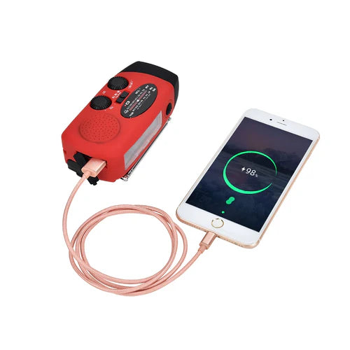 MultiRadio - Multifunktion Sol Bärbar Nödradio