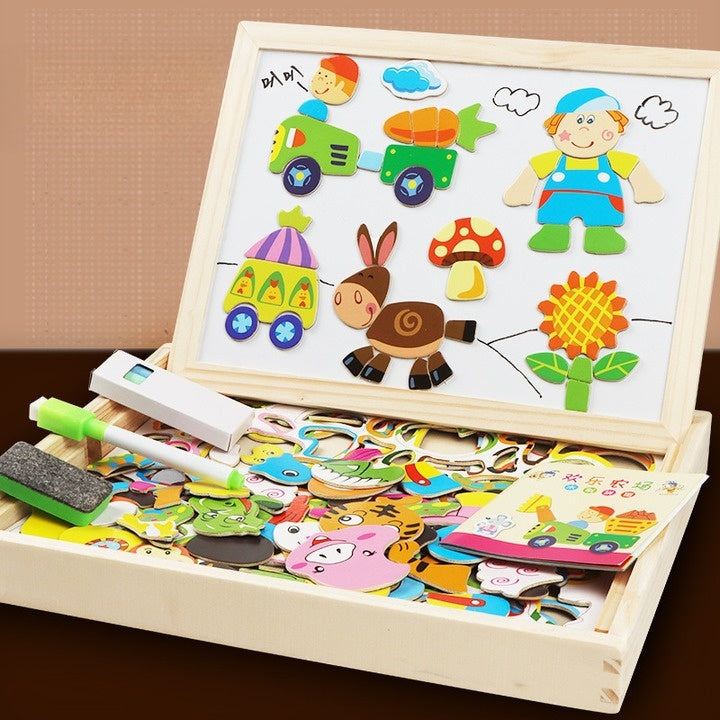 Kletshuts™ SketchBoard: Rolig Interaktiv Barn Magnetisk Skiss Tavla