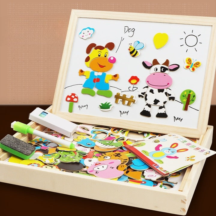 Kletshuts™ SketchBoard: Rolig Interaktiv Barn Magnetisk Skiss Tavla