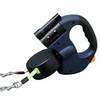 DogFri™ DoubleLeash: LED-Lys Dubbel Huvud Utdragbar Hundkoppel