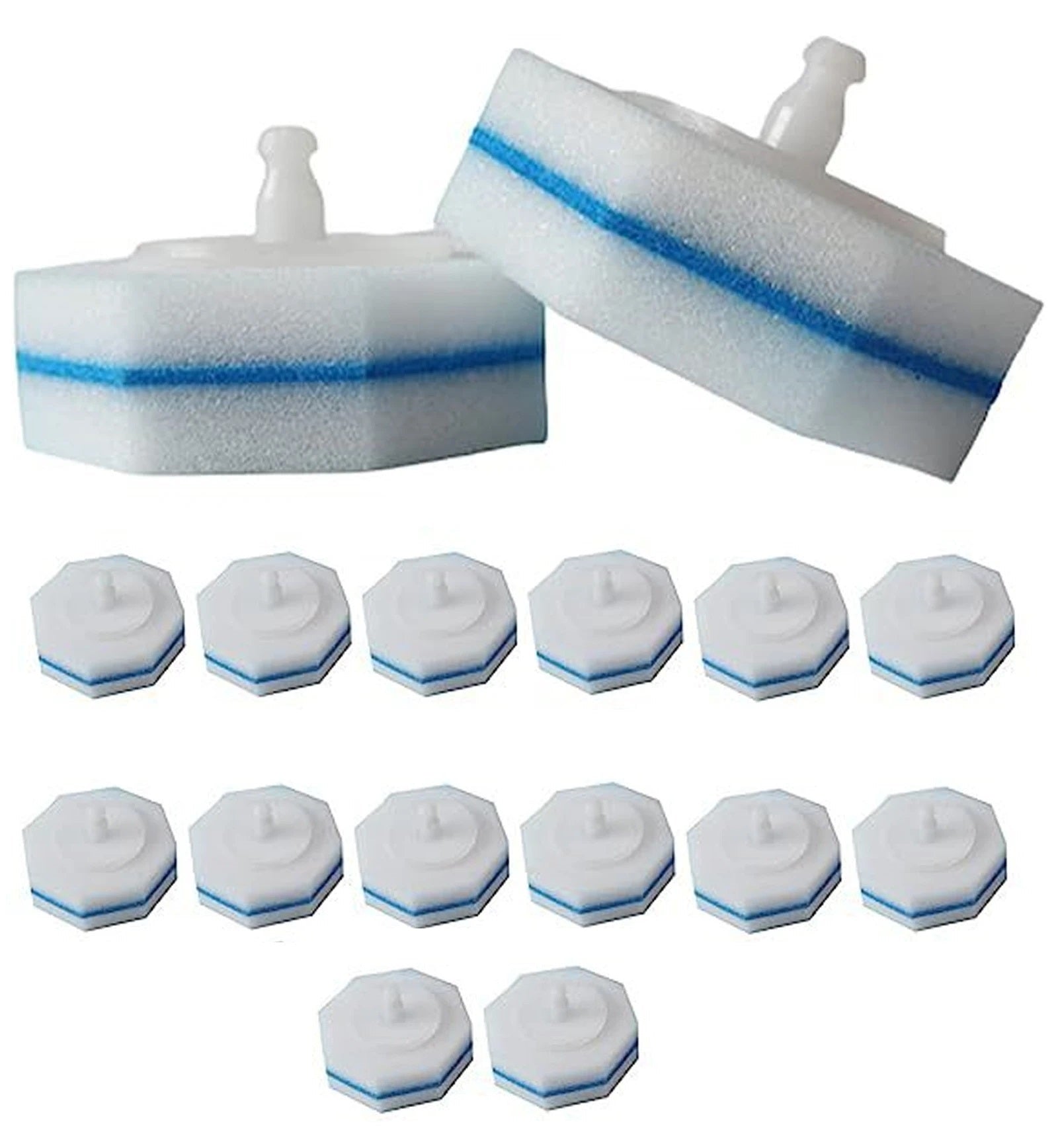 Cleaner Pro° ReplacementScrubber: Engångsbruk Toalett Rengöring Ersättning Huvuden