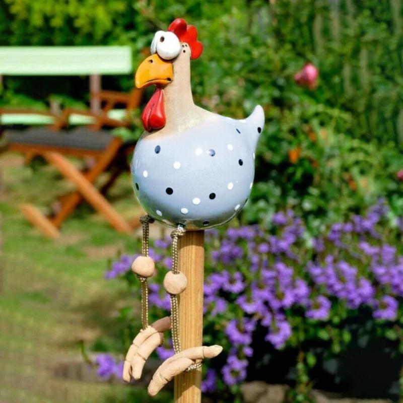 RoosterDecor - Tuppprydnad Trädgårdsdekoration