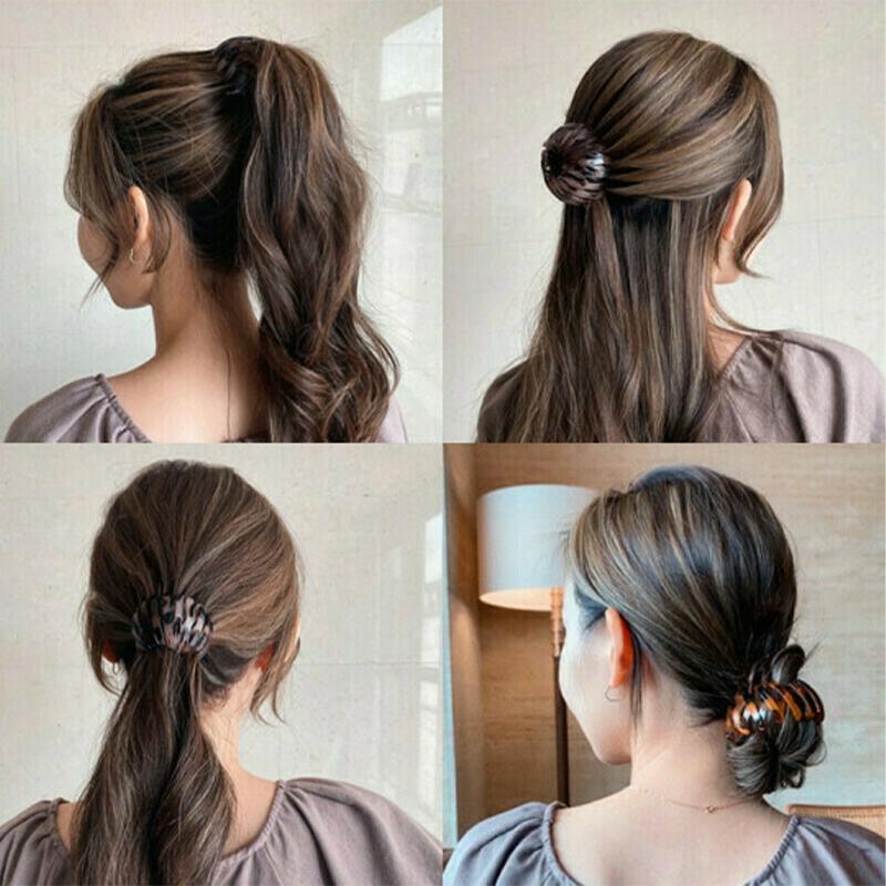 Rose® HairBun: Kvinnor Lata Hår Bun Hållare