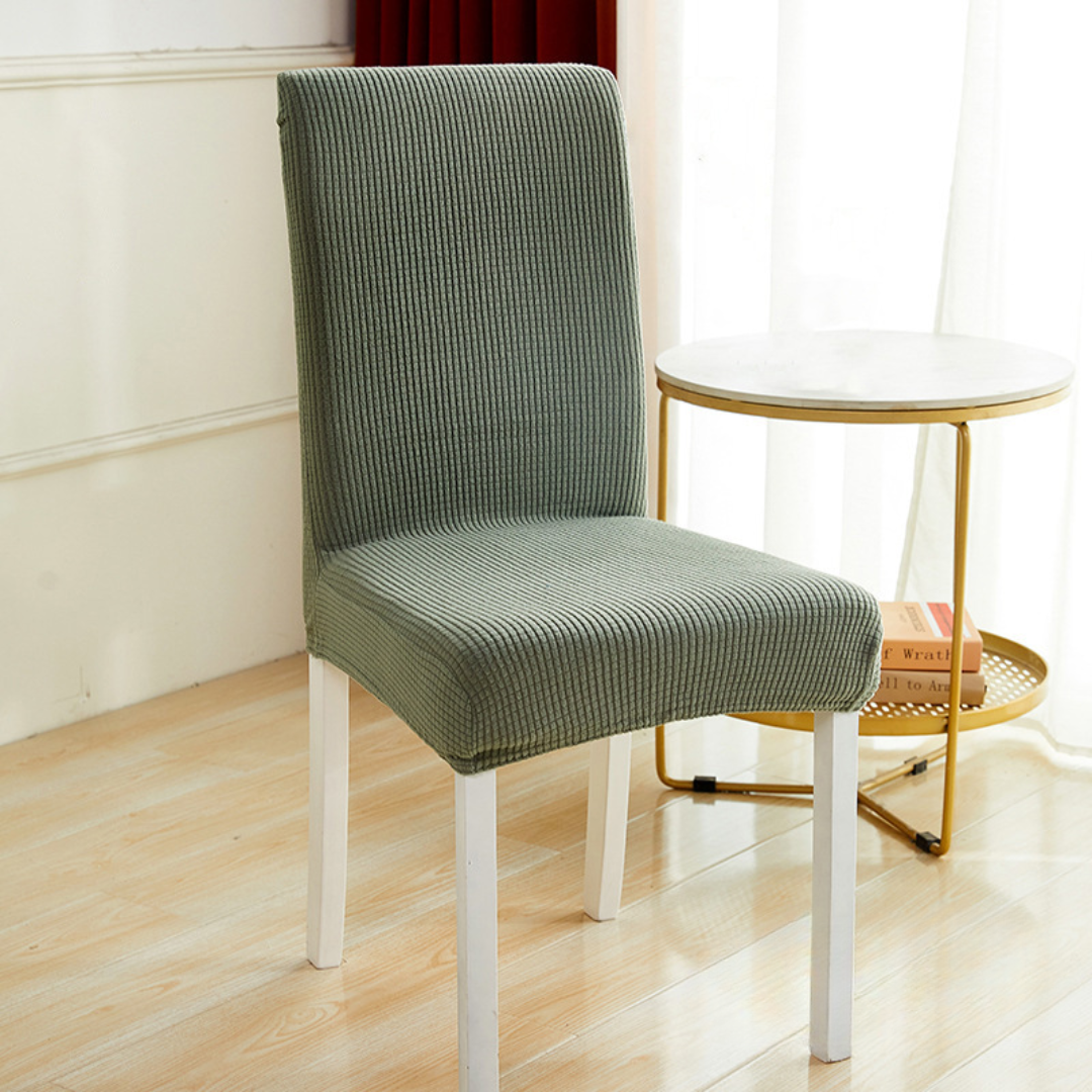 UltiFurni® ChairCovers 1+1 GRATIS: Elastisk Universal Mat Stol Överdrag