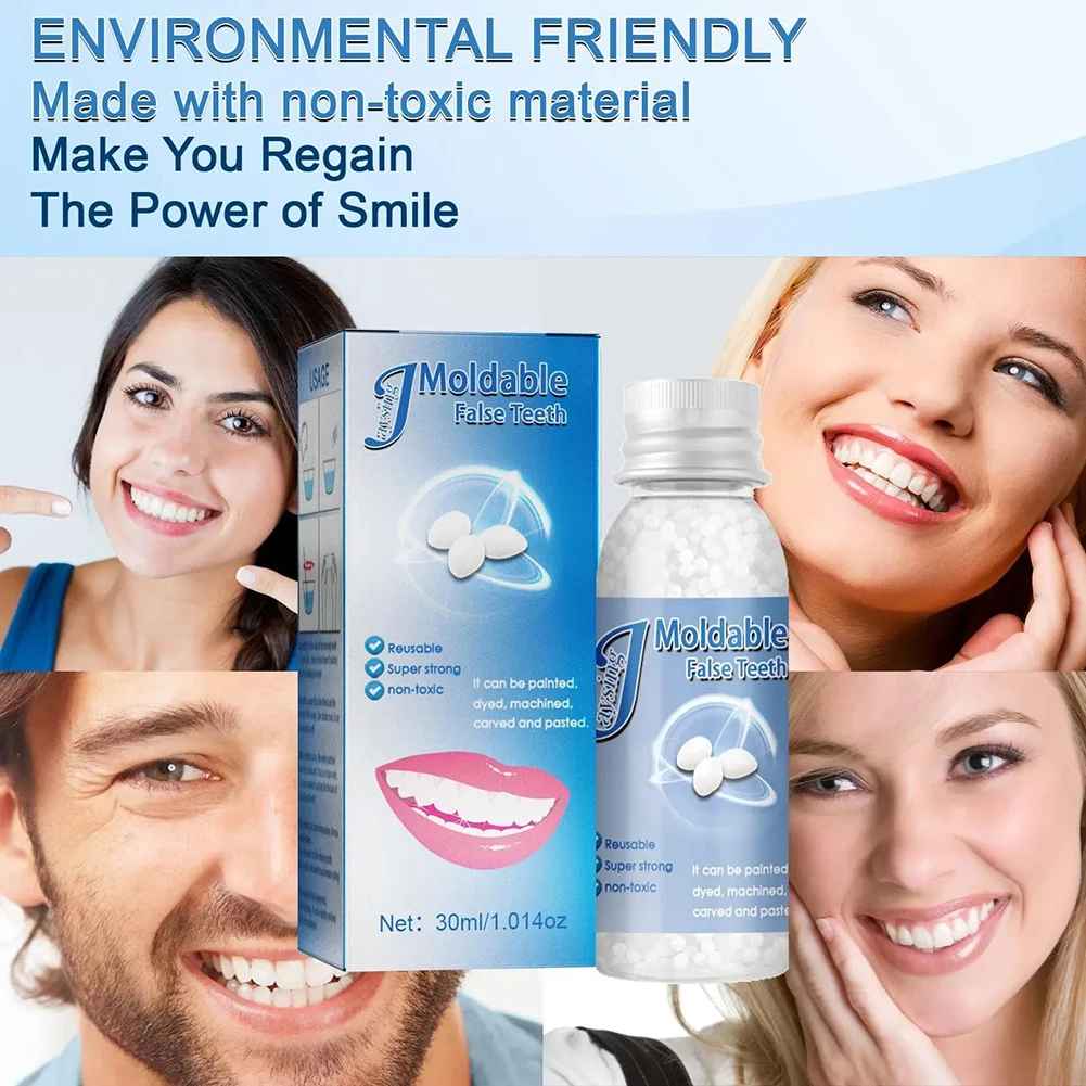 TeethRepair™ 1+1 GRATIS: Naturligt-Utseende Tander Reparation Kit