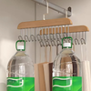 GlideHold® ClosetHanger 1+1 GRATIS: Hållbar Utrymmesbesparande Mångsidig Kläderhängare