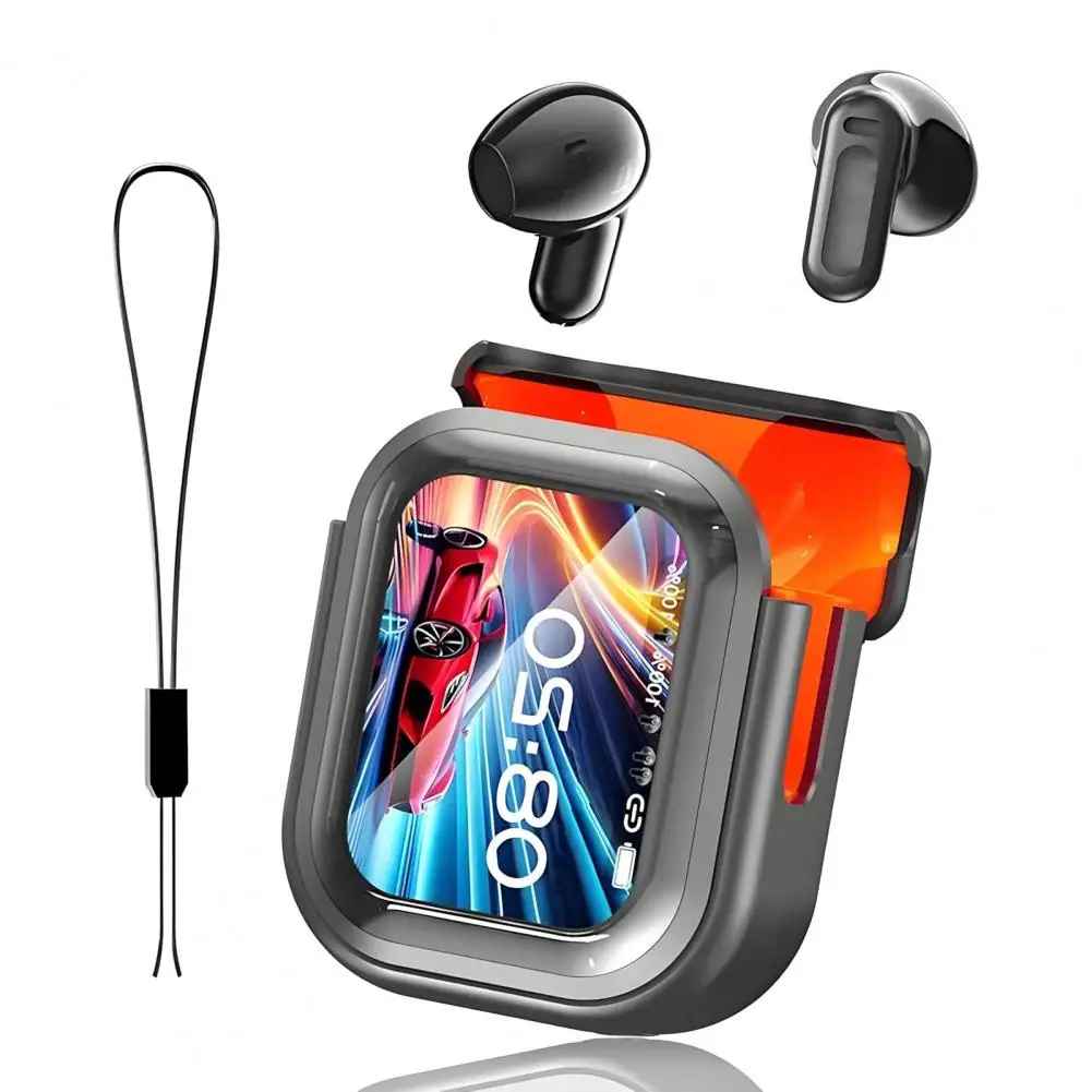 ProEarbuds™ – Kompakta Resa Earbuds Med Smart Display