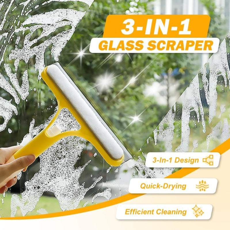 Cleaner Pro° GlassCleaner 1+1 GRATIS: Ultimat 3-I-1 Glas Rengöringsmedel Verktyg