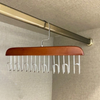 GlideHold® ClosetHanger 1+1 GRATIS: Hållbar Utrymmesbesparande Mångsidig Kläderhängare