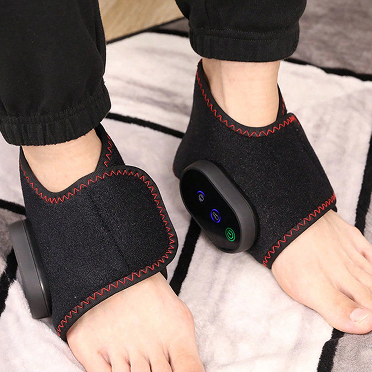 FootMassager: Uppladdningsbar Trådlös Ankel Och Fotmassager