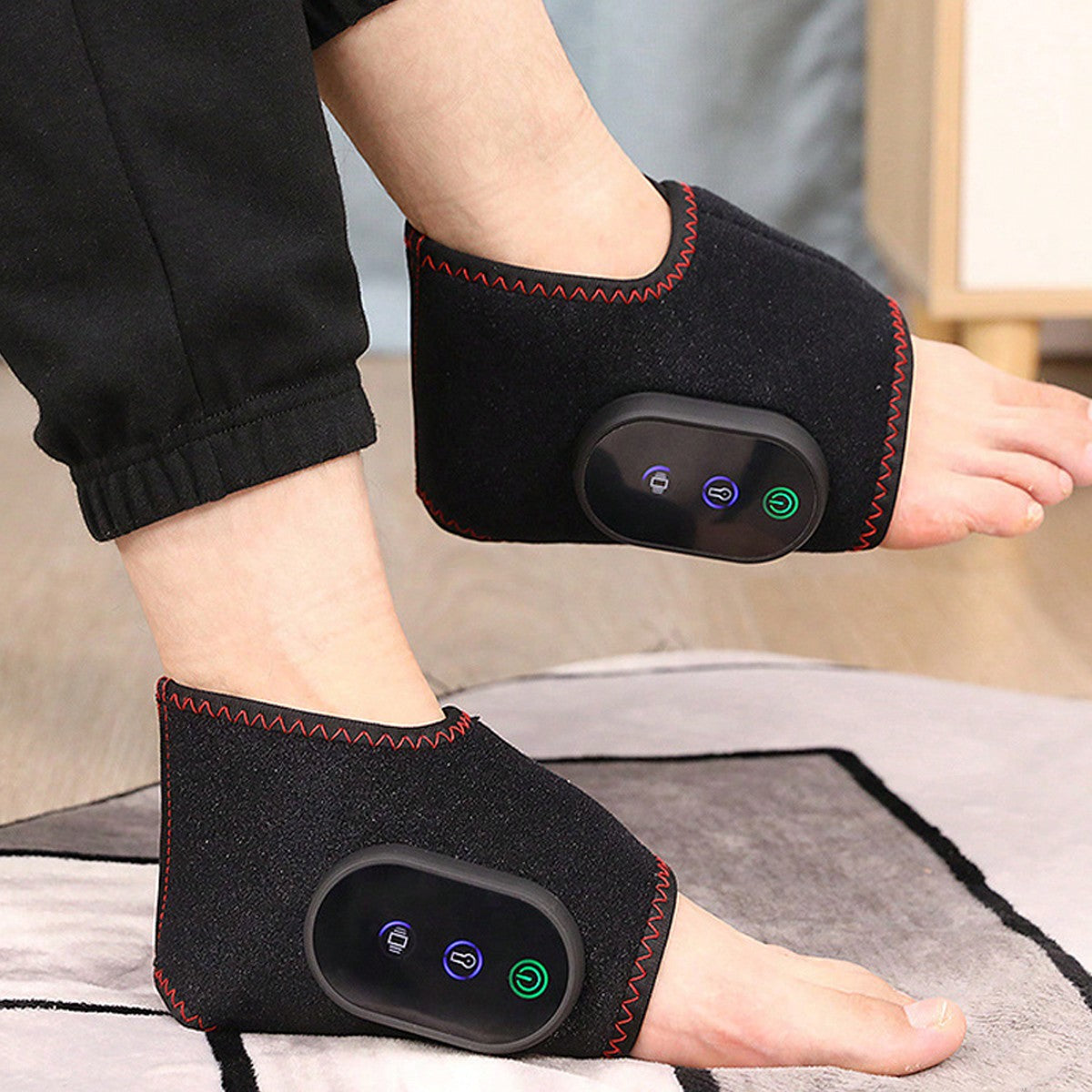 FootMassager: Uppladdningsbar Trådlös Ankel Och Fotmassager