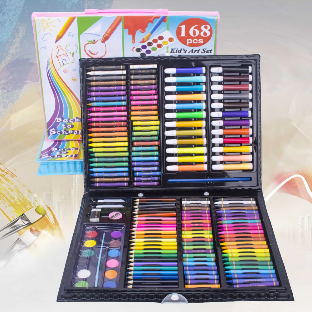 Kletshuts™ ColoringSet: Underbart Bärbar Barn Färgläggning Kit