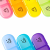 PillOrganizer 1+1 GRATIS: Bärbar Pillerorganiserare Daglig Och Veckovis Medicinförvaring