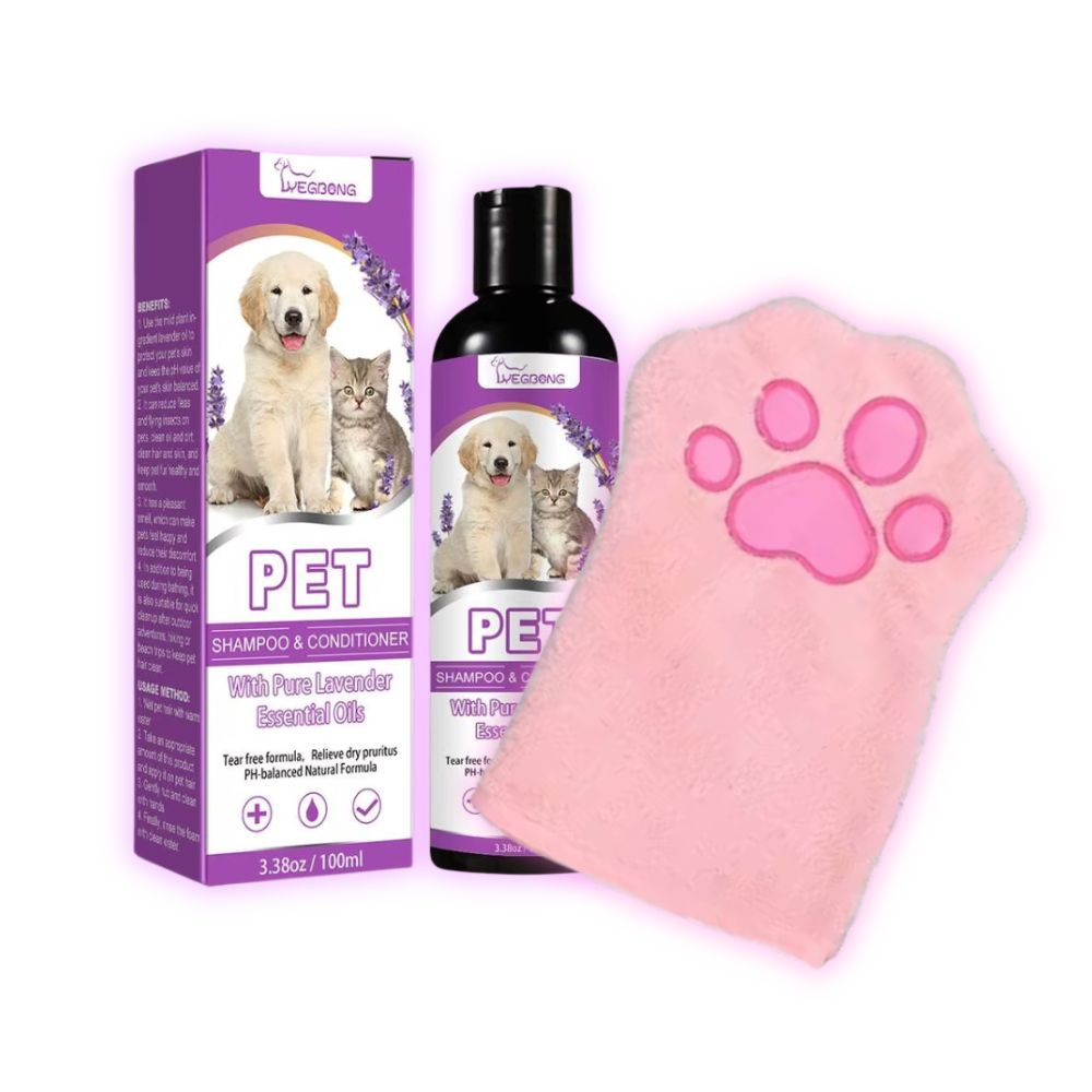DogCatFri™ FreshPaws: Snabbt Torka Färsk Sällskapsdjur Tassar Rengöring Vård Uppsättning