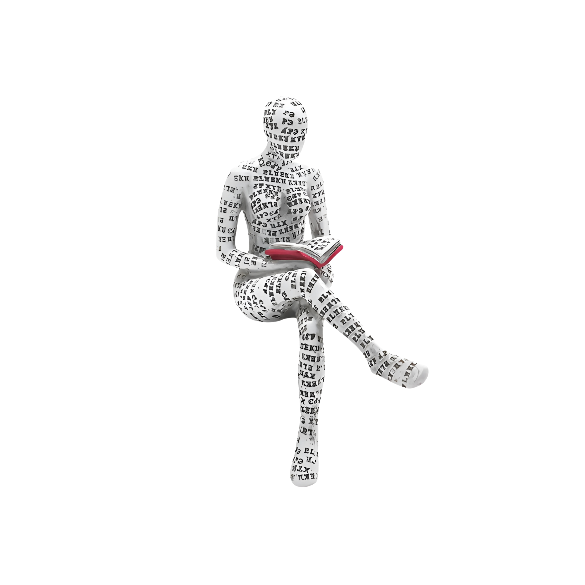 ReaderDecor 1+1 GRATIS: Läsning Figur Dekor För Skrivbord Och Hylla Uppvisning