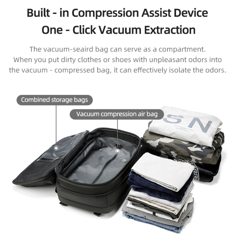 Icone™ CompressionBag: Plats Spara Kompressions Vakuum Rese Väska