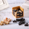 Kletshuts™ PuzzleCube: 3D Trä Rubics Pussel Kub