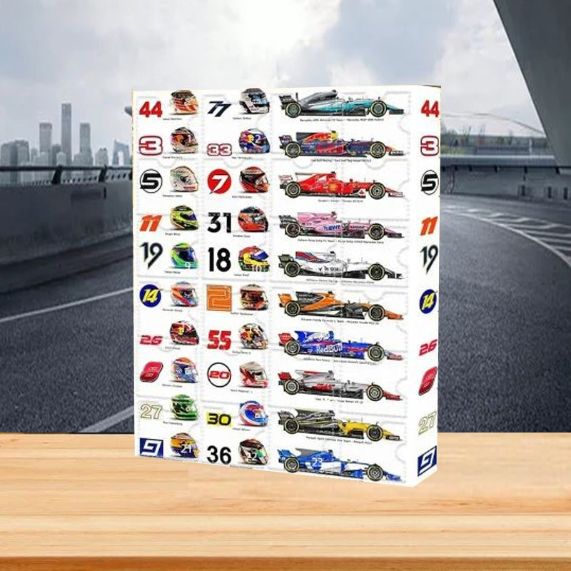 RacingCalendar - Formel 1 Racing Bilar Advent Kalender