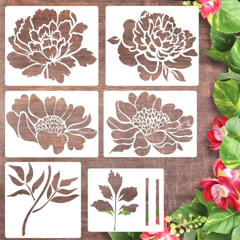 FlowerDecor - DIY Blomma Stencil Dekoration