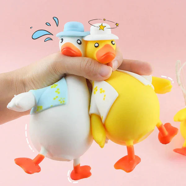 Kletshuts™ SqueezeDuck: Squishy Anka Stress Avlastning Leksak