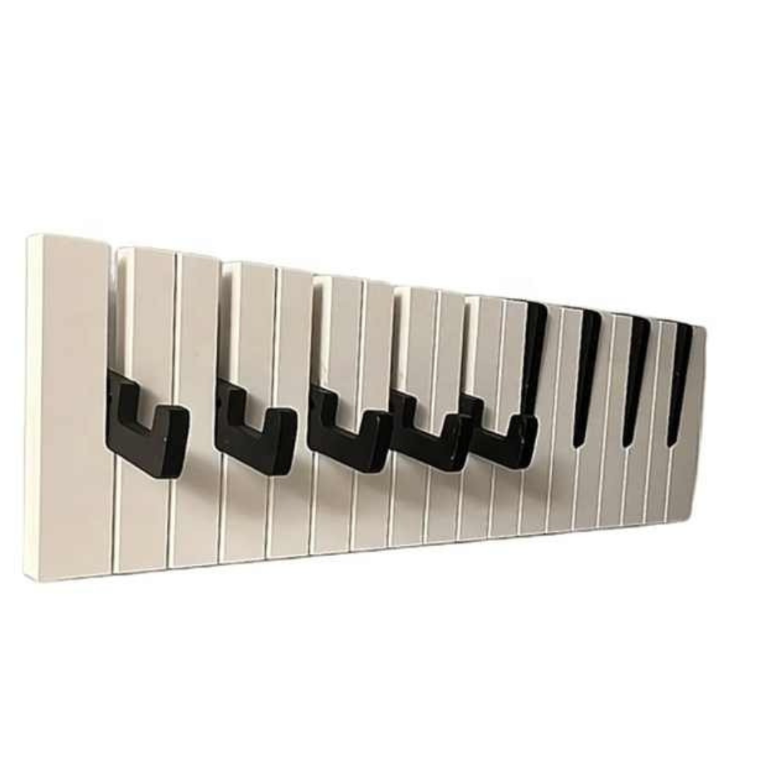 GlideHold® PianoRack: Piano Tangenter Trä Jacka Rack