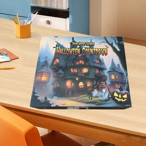 GnomeCalendar - 2024 Holloween Nedräkning Och Julkalender Adventskalender