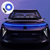 Ledsen™ CarLights - Dynamiska LED Lampor För Bilhuvar 2M Strip