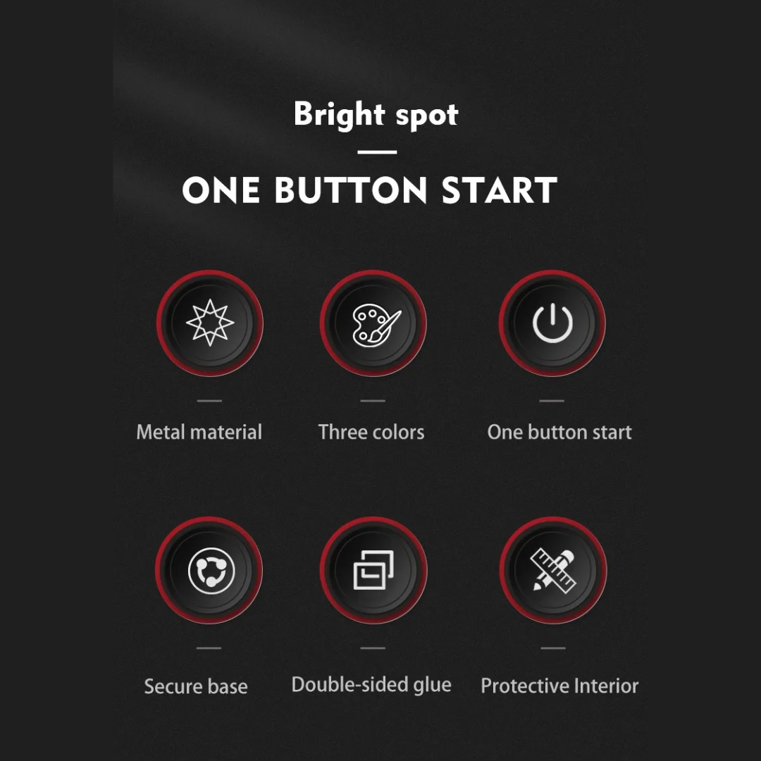 JoystickLever 1+1 GRATIS: Bilindustri Motor Start Stopp Joystick Spak