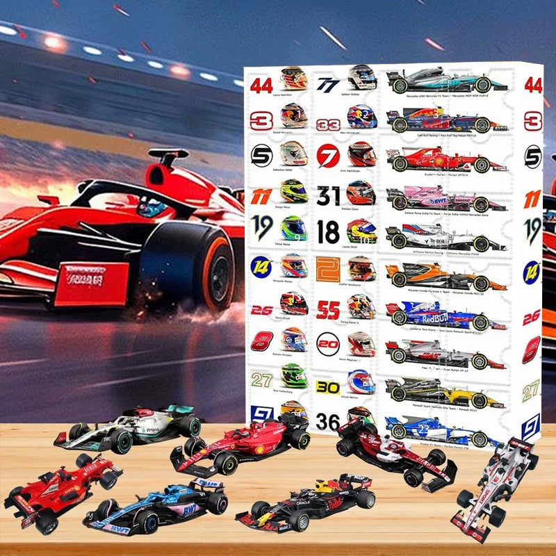 RacingCalendar - Formel 1 Racing Bilar Advent Kalender