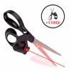 Globetrek° LaserScissors 1+1 GRATIS: Precis Skärning Laserstyrd Multifunktionell Sax
