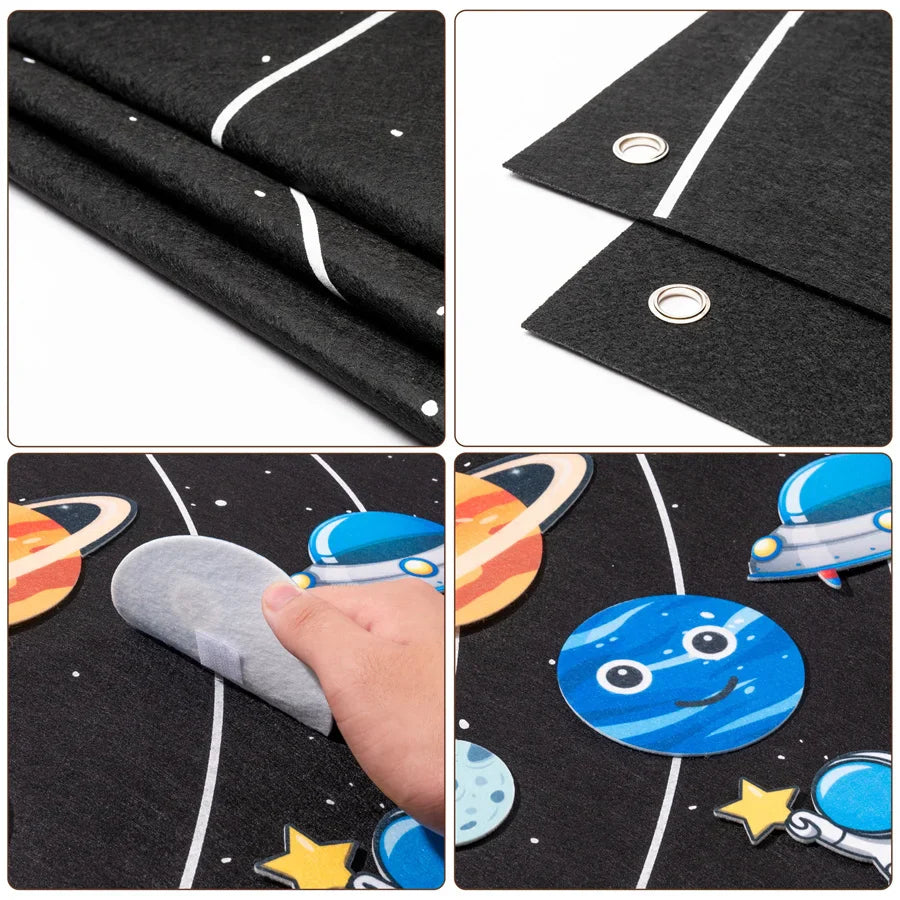 Kletshuts™ LearningBoard: Interaktivt Tidigt Utbildning Inlärning Bräde Set