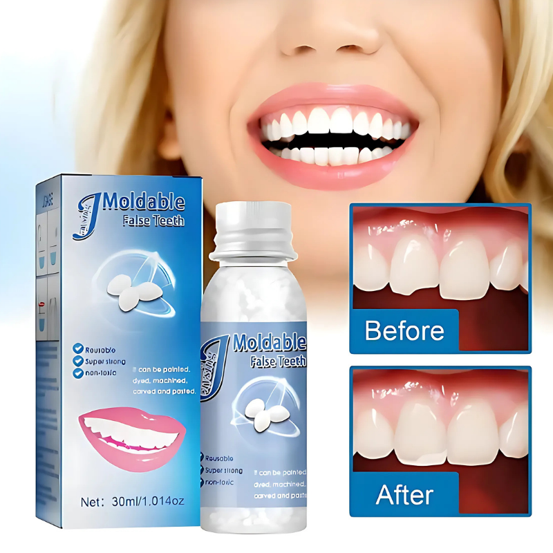 TeethRepair™ 1+1 GRATIS: Naturligt-Utseende Tander Reparation Kit