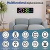 Globetrek° DigitalClock: Stor LED Skärm Display Digital Klocka
