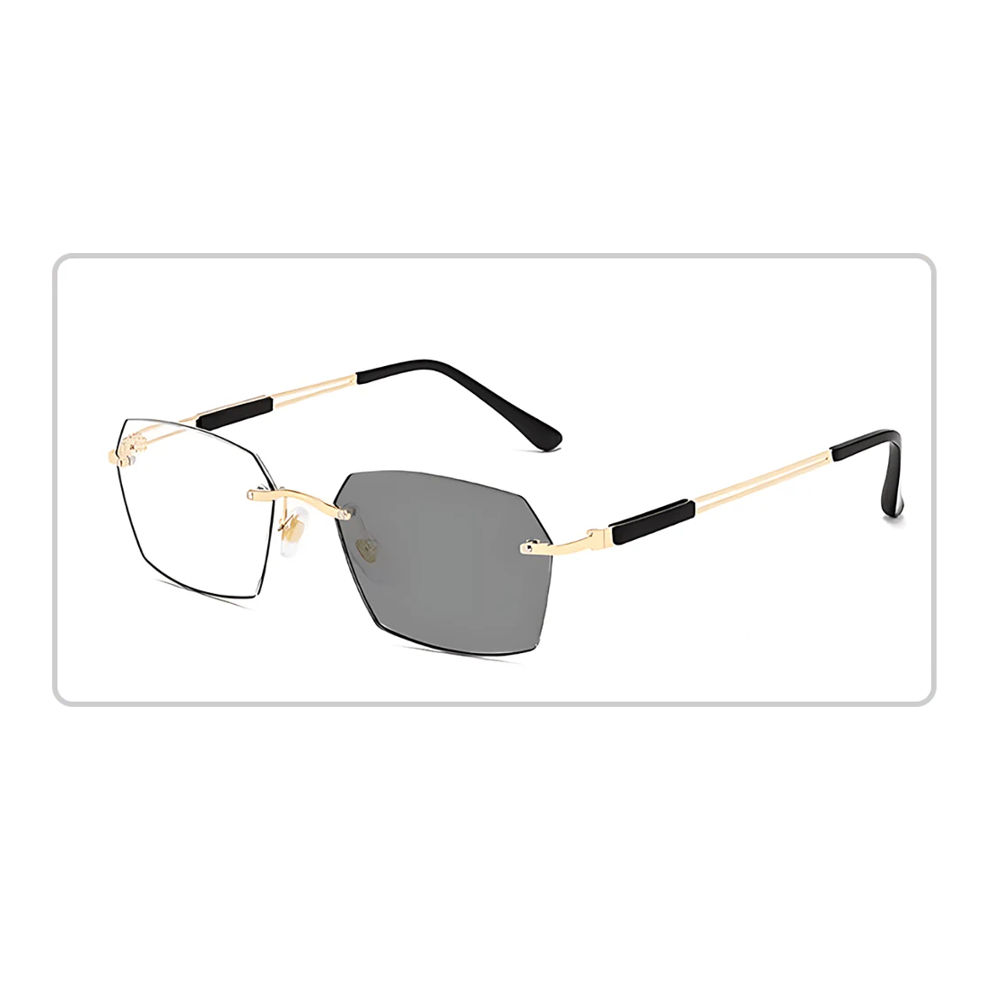 TintGlasses 1+1 GRATIS: Fotokromatisk Blått Ljus Blockering Tonad Läsglasögon