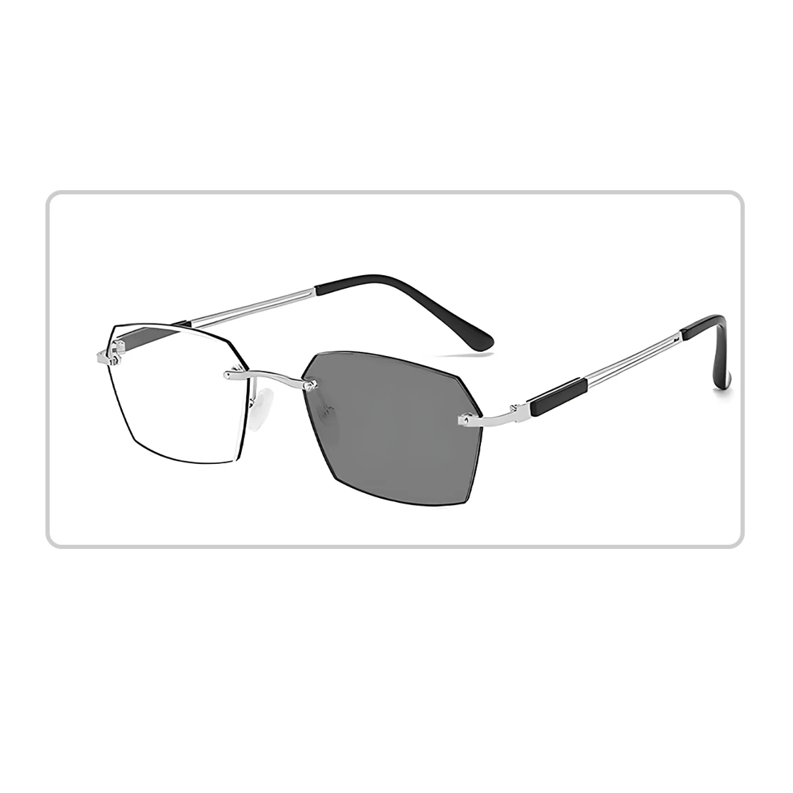 TintGlasses 1+1 GRATIS: Fotokromatisk Blått Ljus Blockering Tonad Läsglasögon