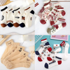 Happy™ MeshSocks: Andningsbar Bekväm Rolig Design Mesh Ankelsockor