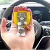 CarCharm 1+1 GRATIS: Tom Och Jerry Lekfull Instrumentbräda Prydnad