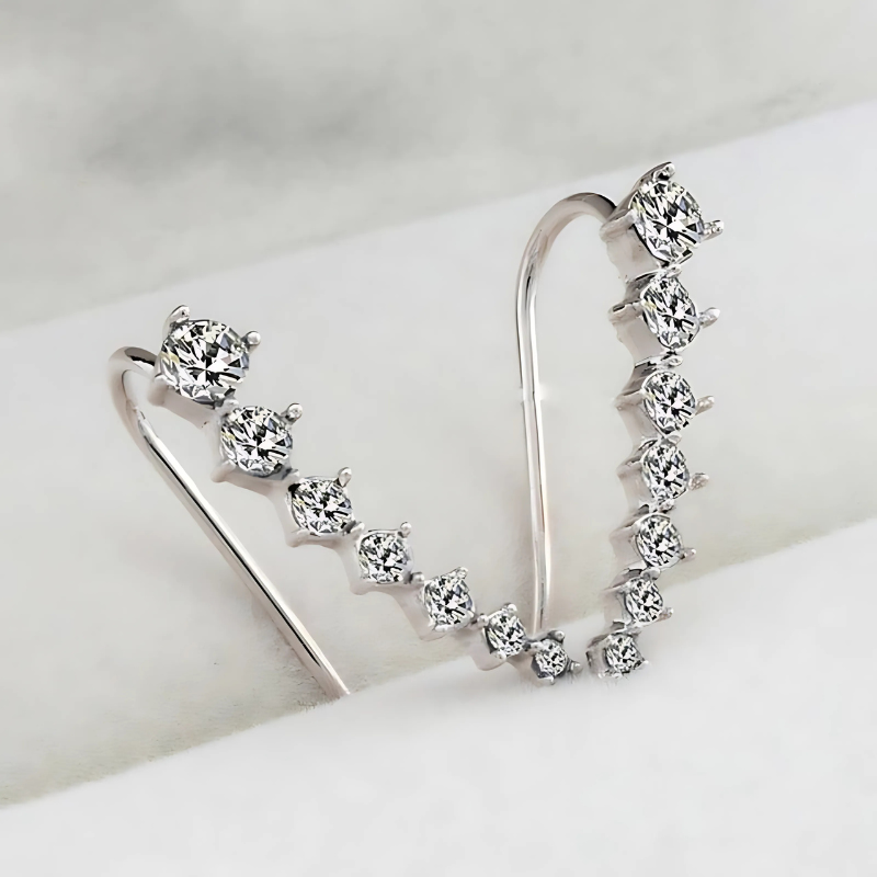 Jewelance™ ClipEarrings 1+1 GRATIS: Lång Elegant Clips Örhängen I Present Ask