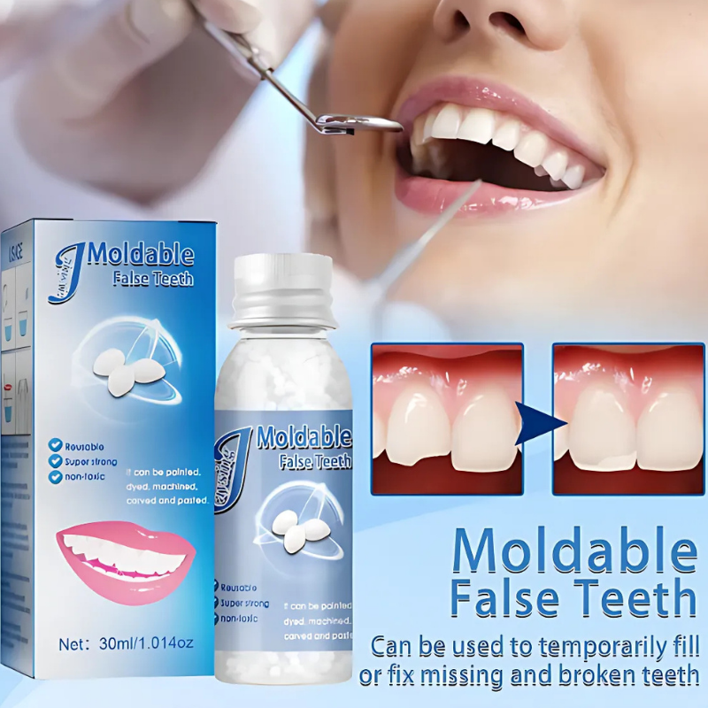 TeethRepair™ 1+1 GRATIS: Naturligt-Utseende Tander Reparation Kit