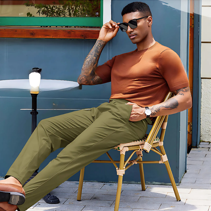 Icone™ AdjustablePants: Slim Fit Herr Justerbara Byxor