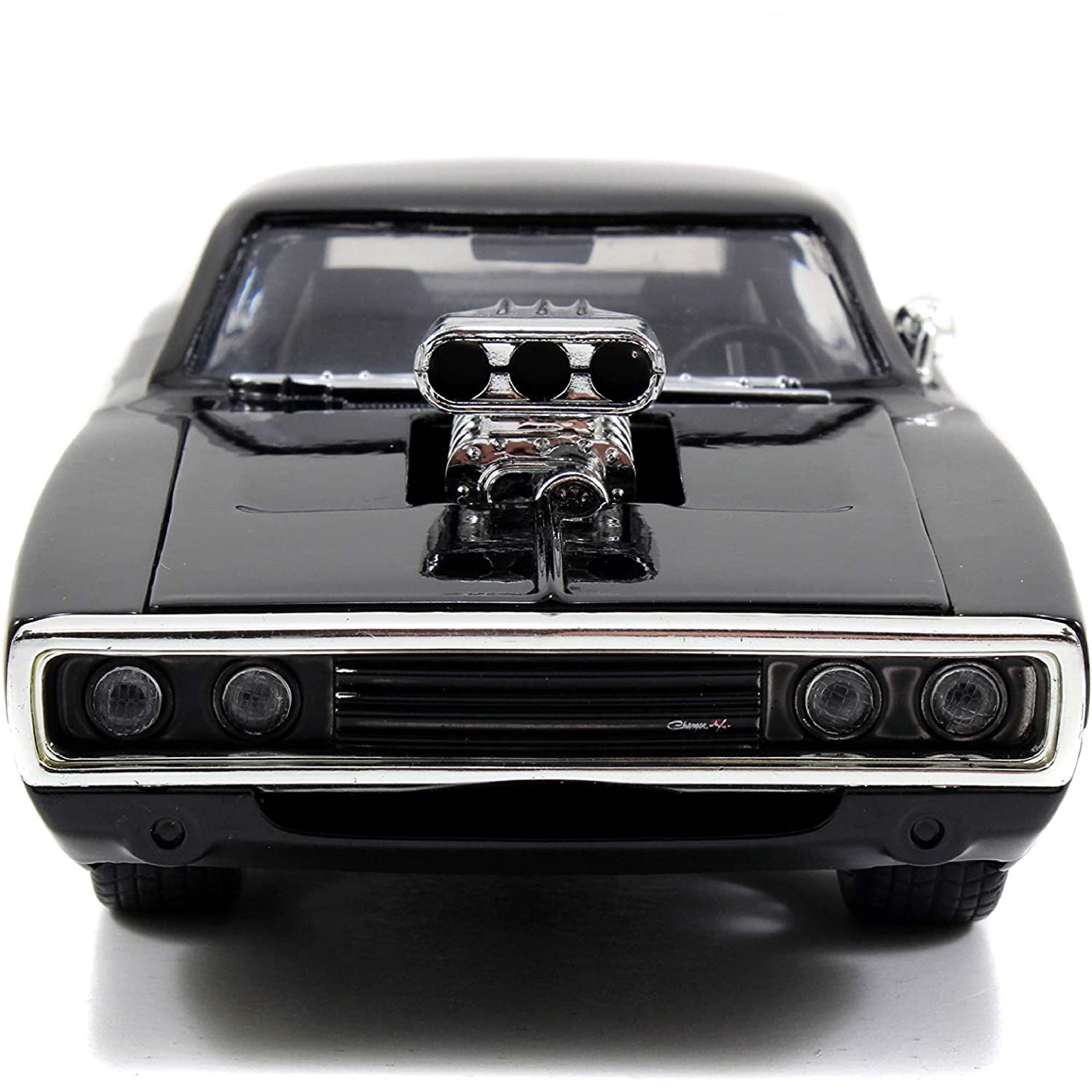 Kletshuts™ Fast&Furious - 1970 Dodge Charger Gjuten Leksaksbil