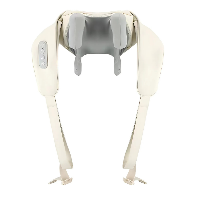 NeckMassager: Lugnande Värme Avkopplande Nack-Och Axelmassageapparat